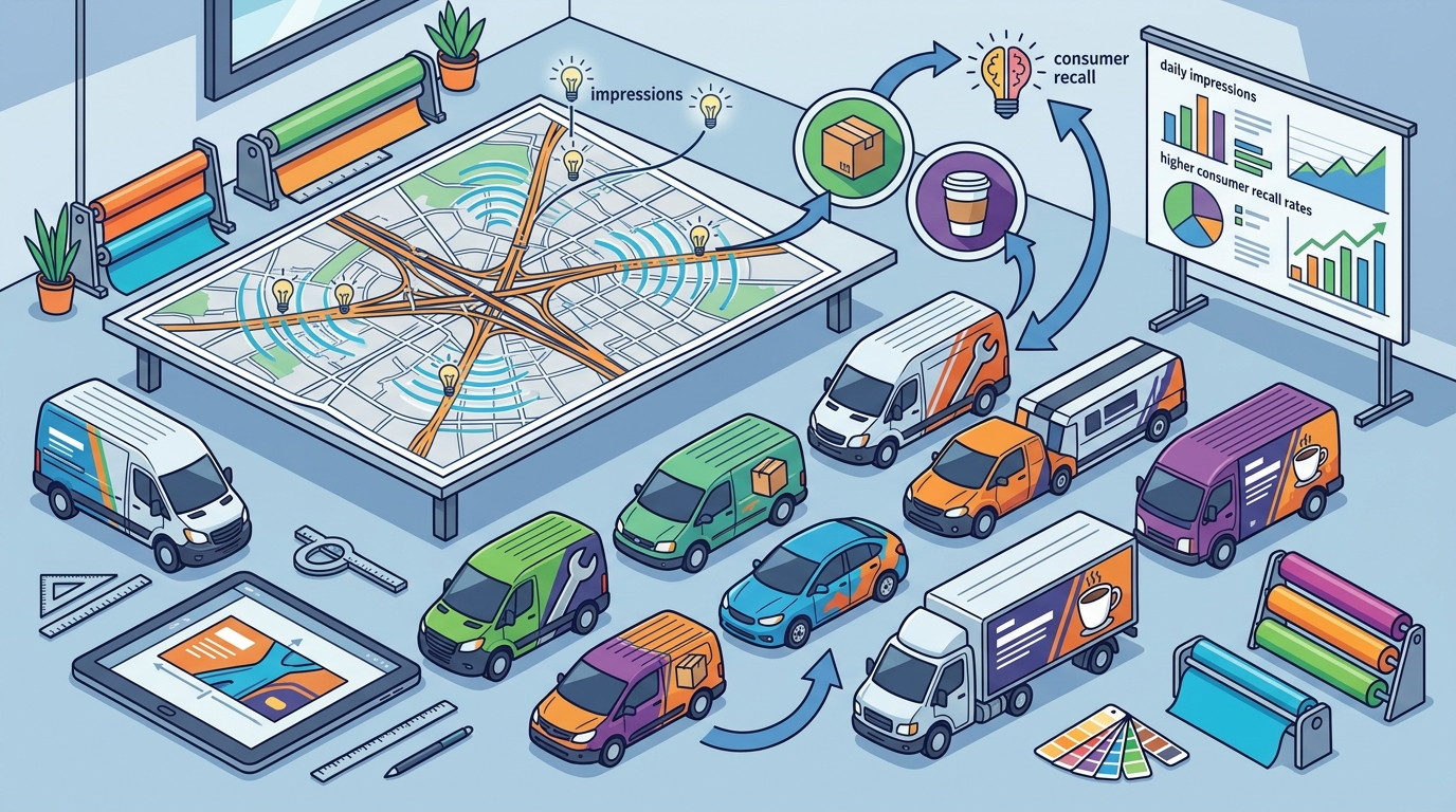 How to Design an Effective Vehicle Wrap for Marketing