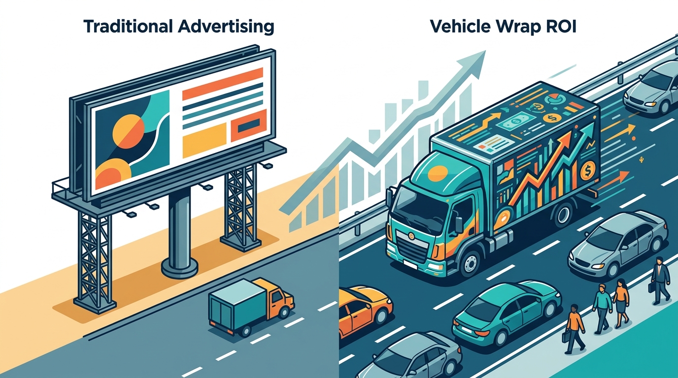 Does a Full Vehicle Wrap Provide Better ROI Than Traditional