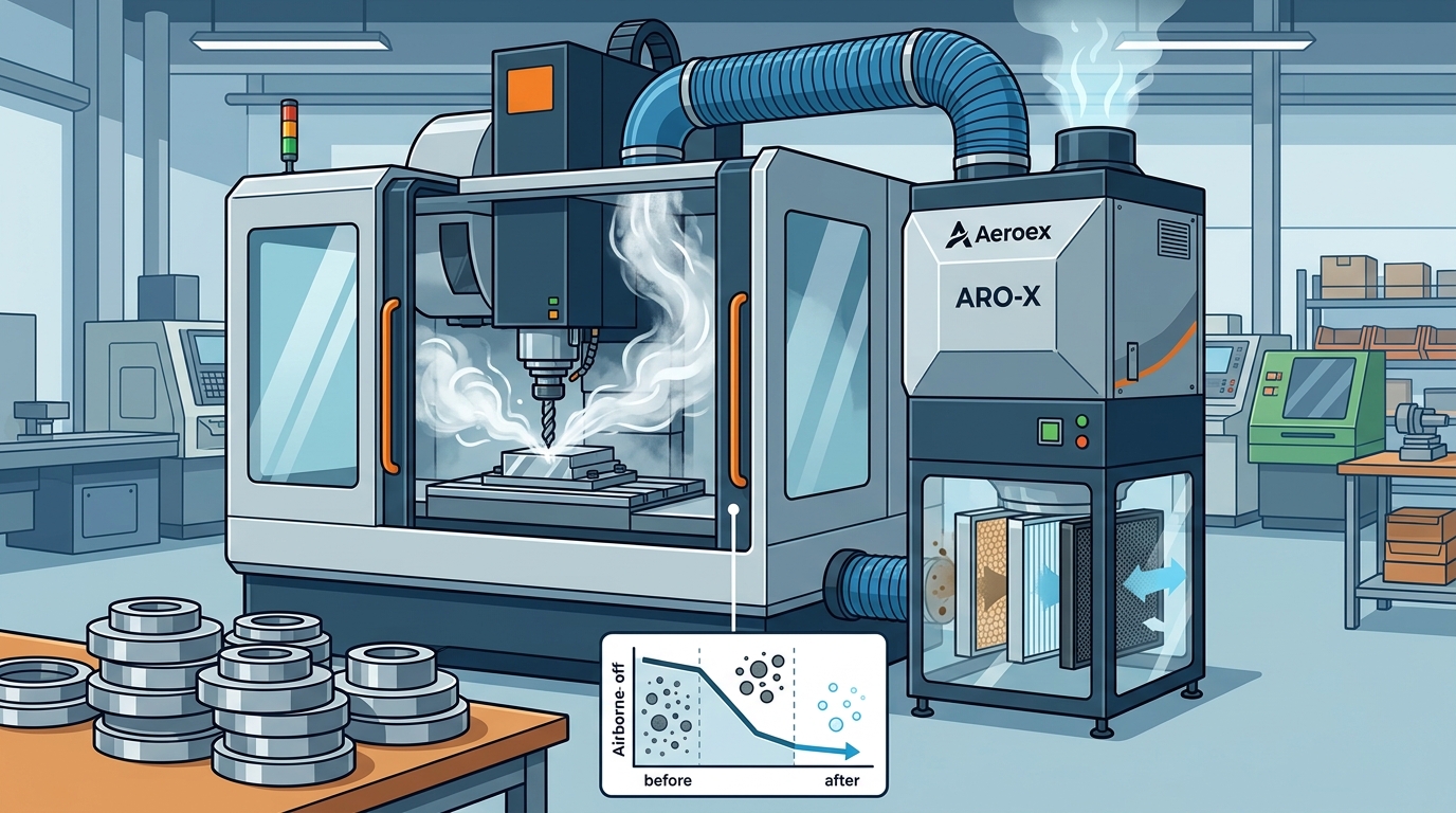 Best Mist Collector for CNC Machining: Aeroex Guide