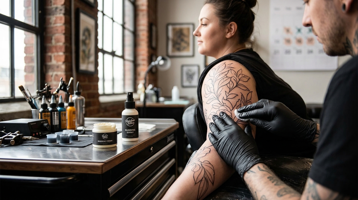 Tattoo Numbing Cream vs Spray for Long Sessions