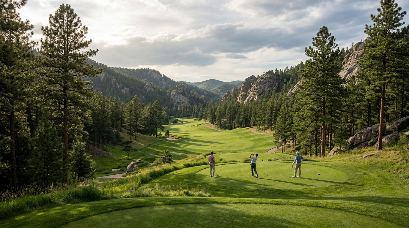 Scenic Golf in the Black Hills: Boulder Canyon Course Views