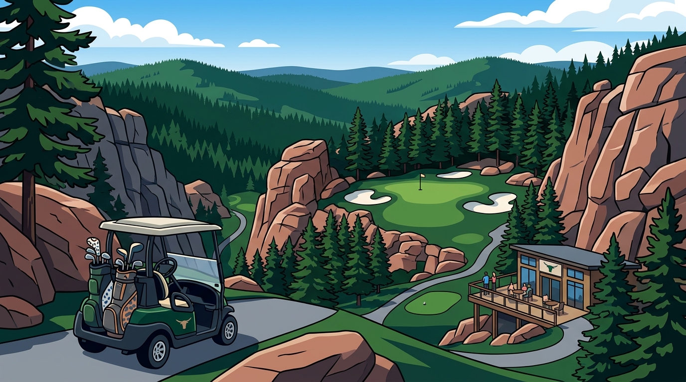 Scenic Golf in the Black Hills: Boulder Canyon Course Views