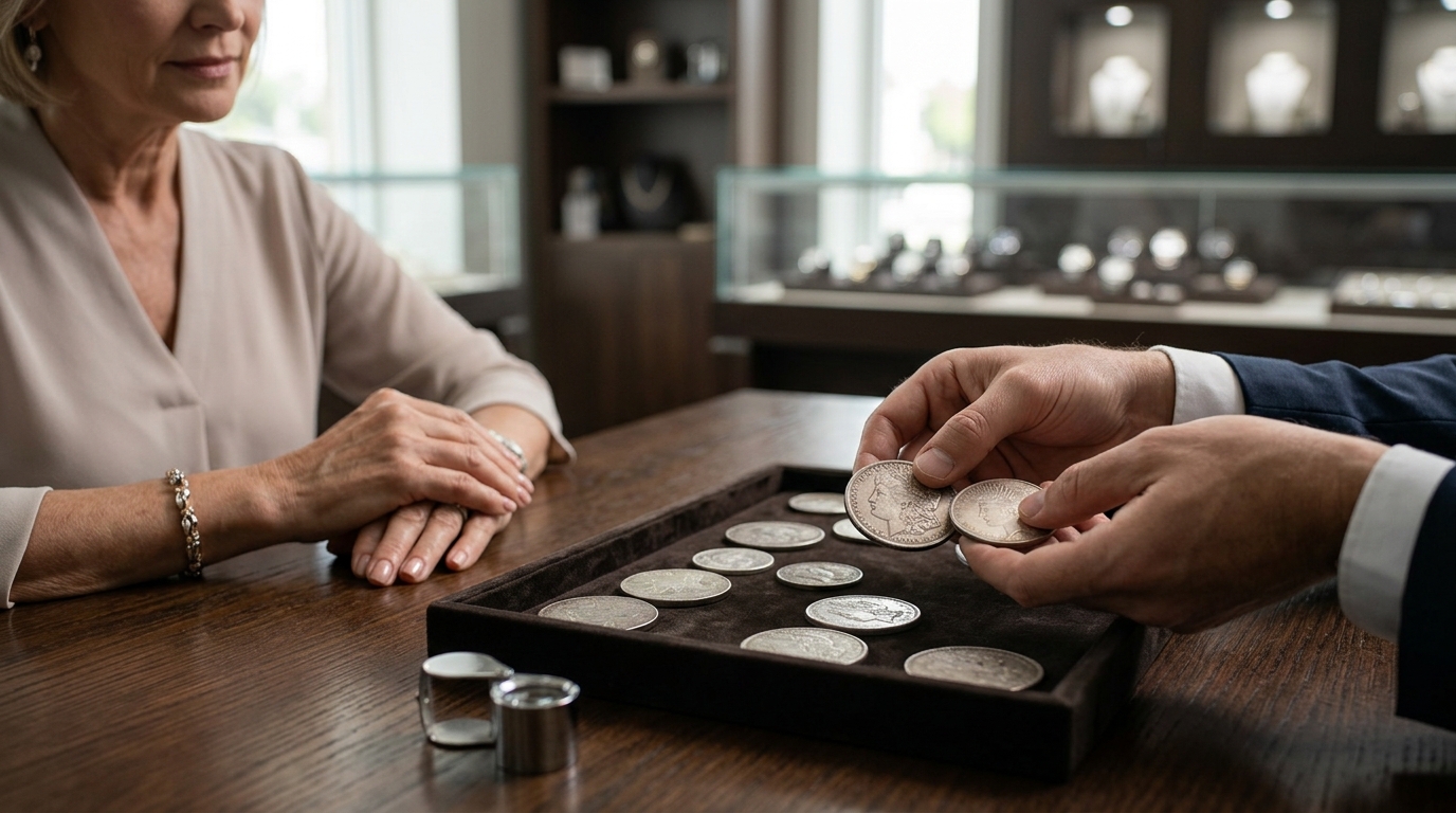 Can I Sell Silver Coins at a Local Jewelry Store?