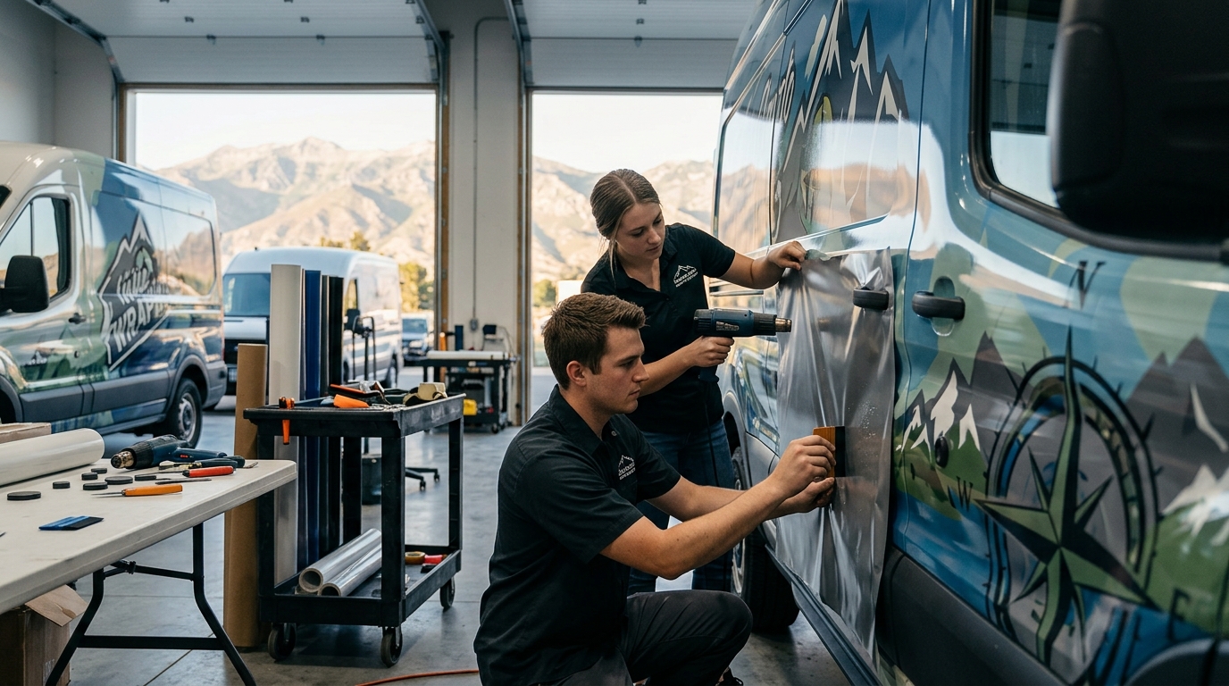 Best Vehicle Wrap Installers in Utah County