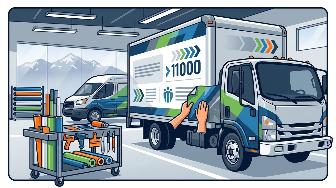 Best Vehicle Wrap Installers in Utah County