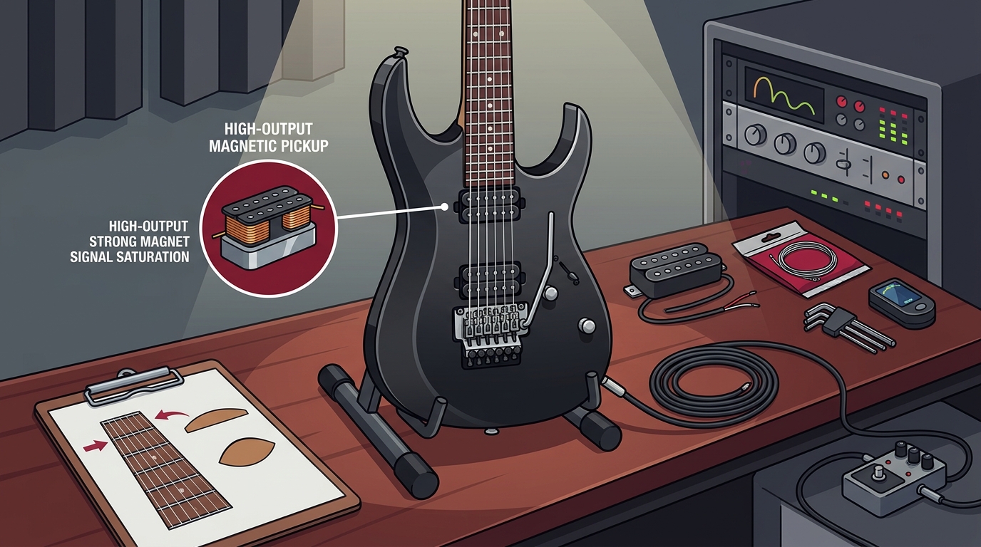 Best Guitar for Hard Rock and Heavy Metal