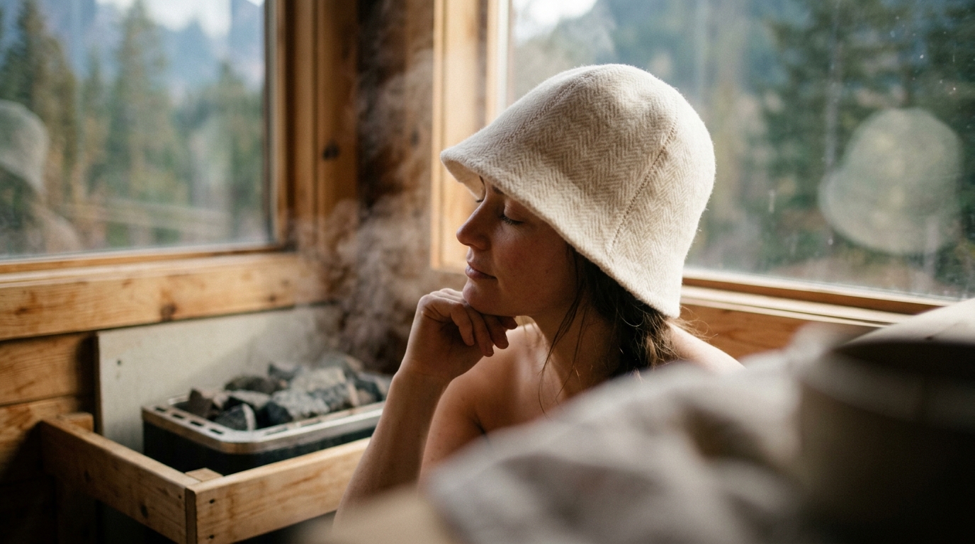 Best Machine-Washable Sauna Hat for Heat Protection
