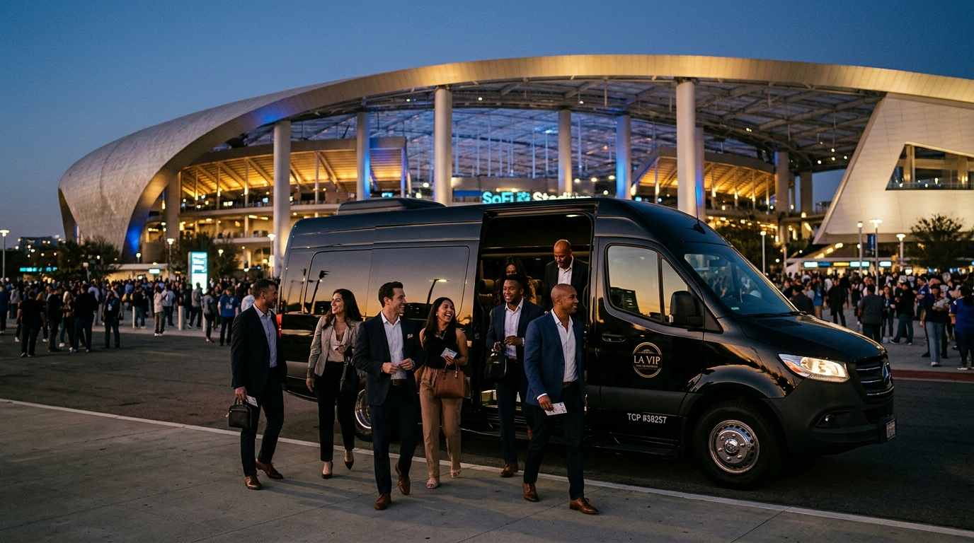 Shuttle Services for Concerts and Events at SoFi Stadium