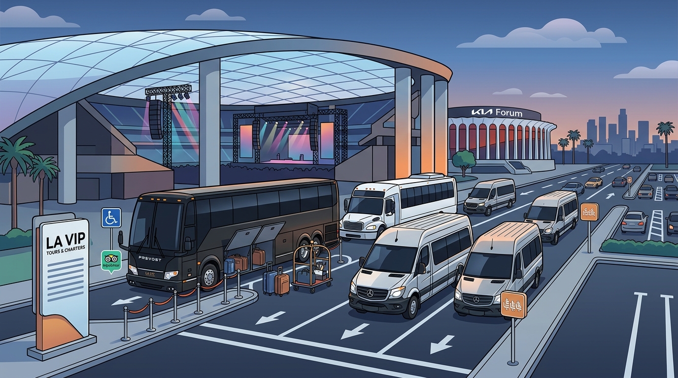 Shuttle Services for Concerts and Events at SoFi Stadium