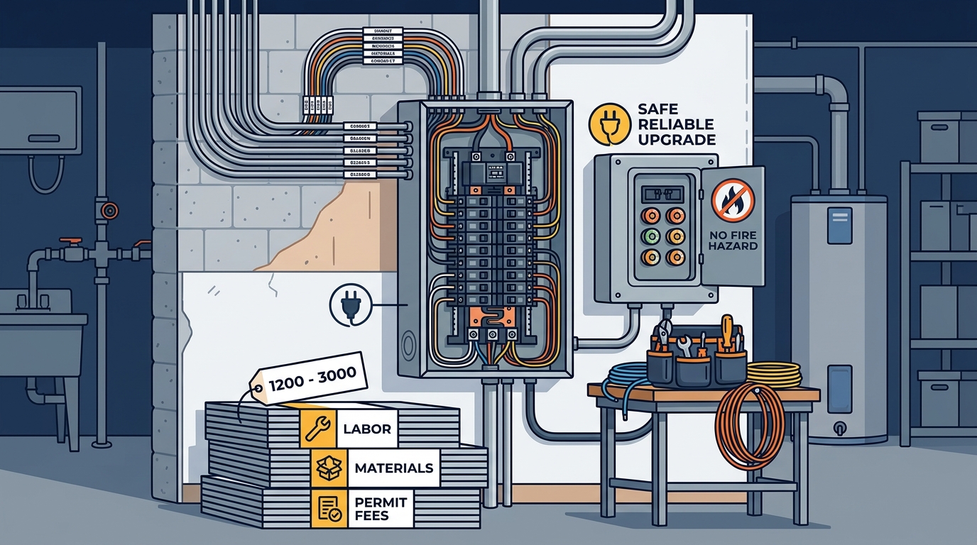 Average Cost to Replace a Residential Breaker Box