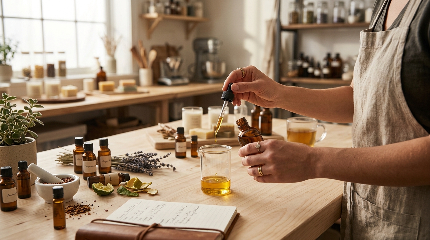 How to Create Custom Fragrance Blends for Homemade Products