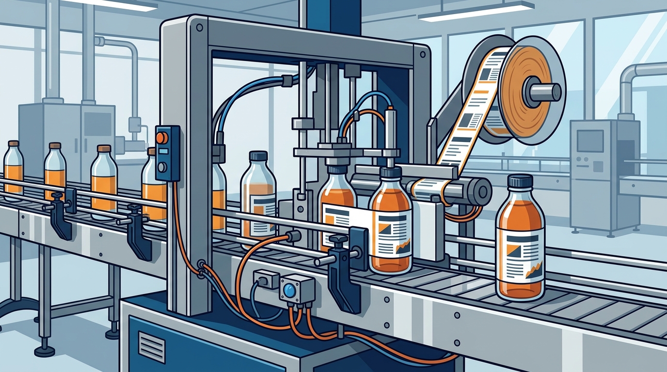 Automatic Round Bottle Labeling Machine Solutions