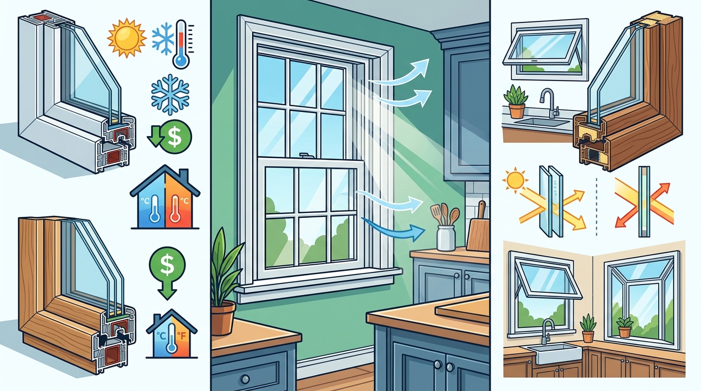 How to Choose the Right Windows for Kitchen Remodeling