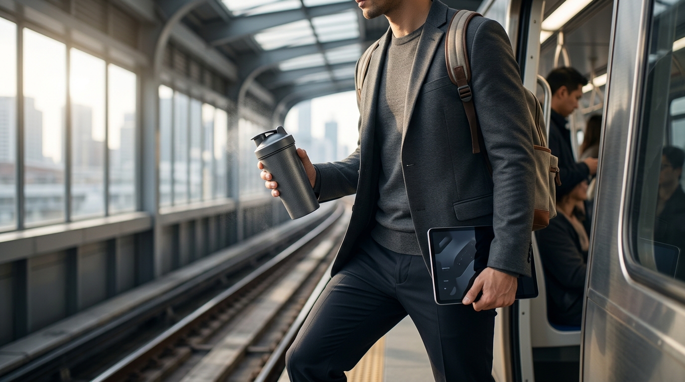 Quick On-The-Go Coffee With Protein