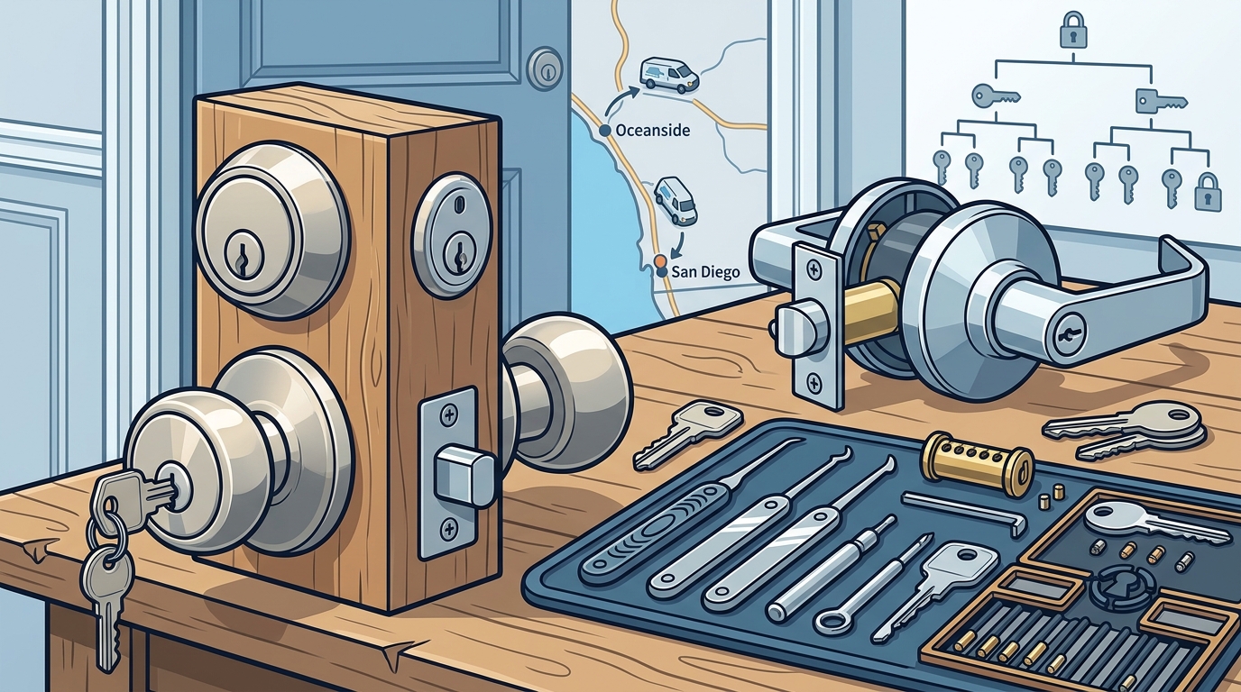 Local Locksmith Serving Oceanside to San Diego