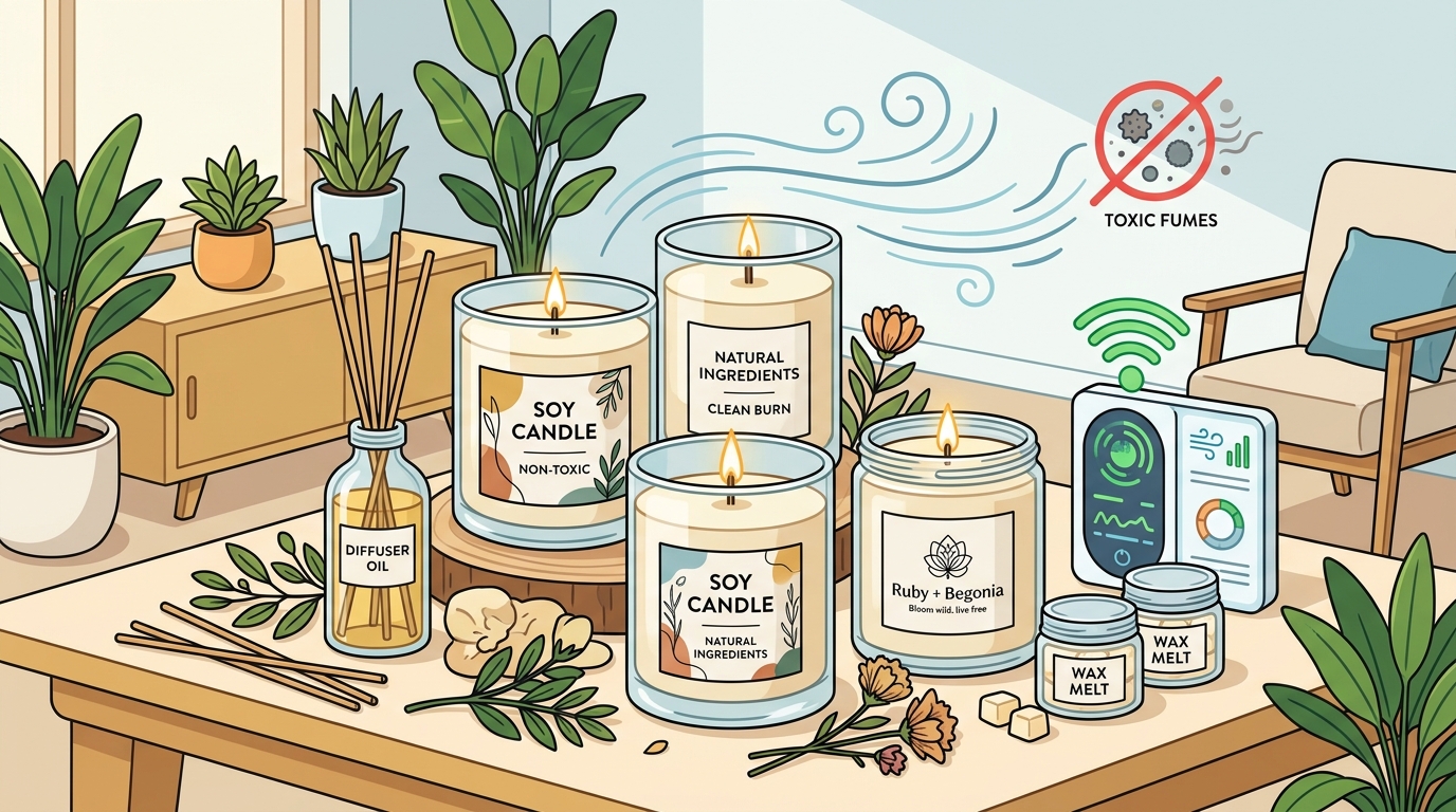 Best All-Natural Non-Toxic Candle Brands for Healthy Homes