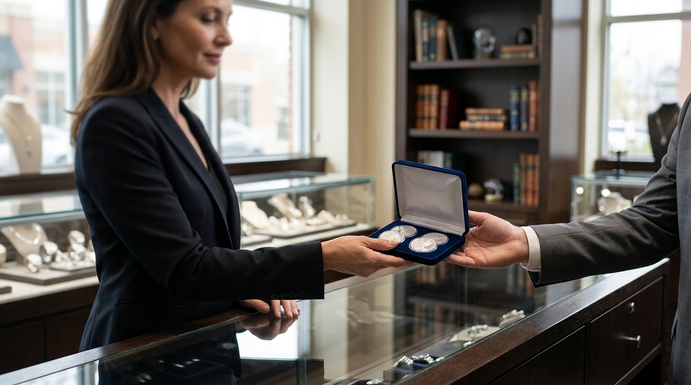 Can I Sell Silver Coins at a Local Jewelry Store?