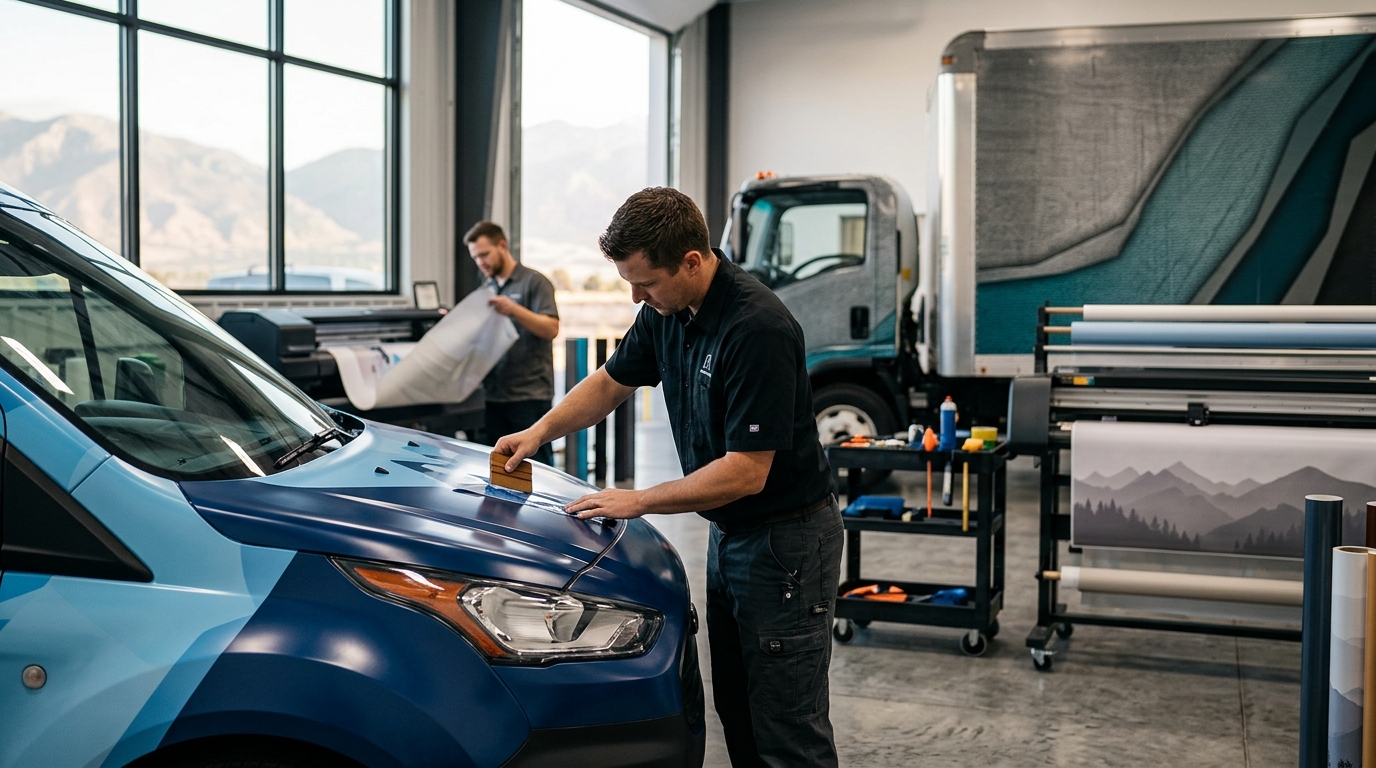 Top Rated Vehicle Wrap Installers in Utah County
