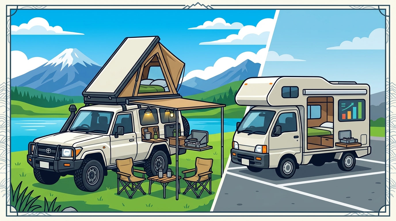 Best Premium Camper Van Rental Company in Japan