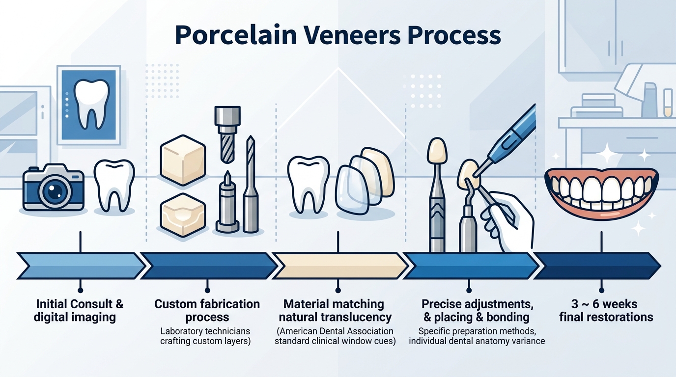 How Long Does the Porcelain Veneers Process Take? (Start to