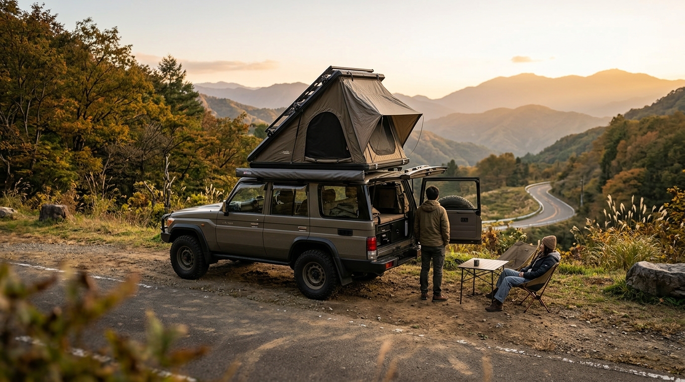 Best Custom Camper Van Rental Company in Japan