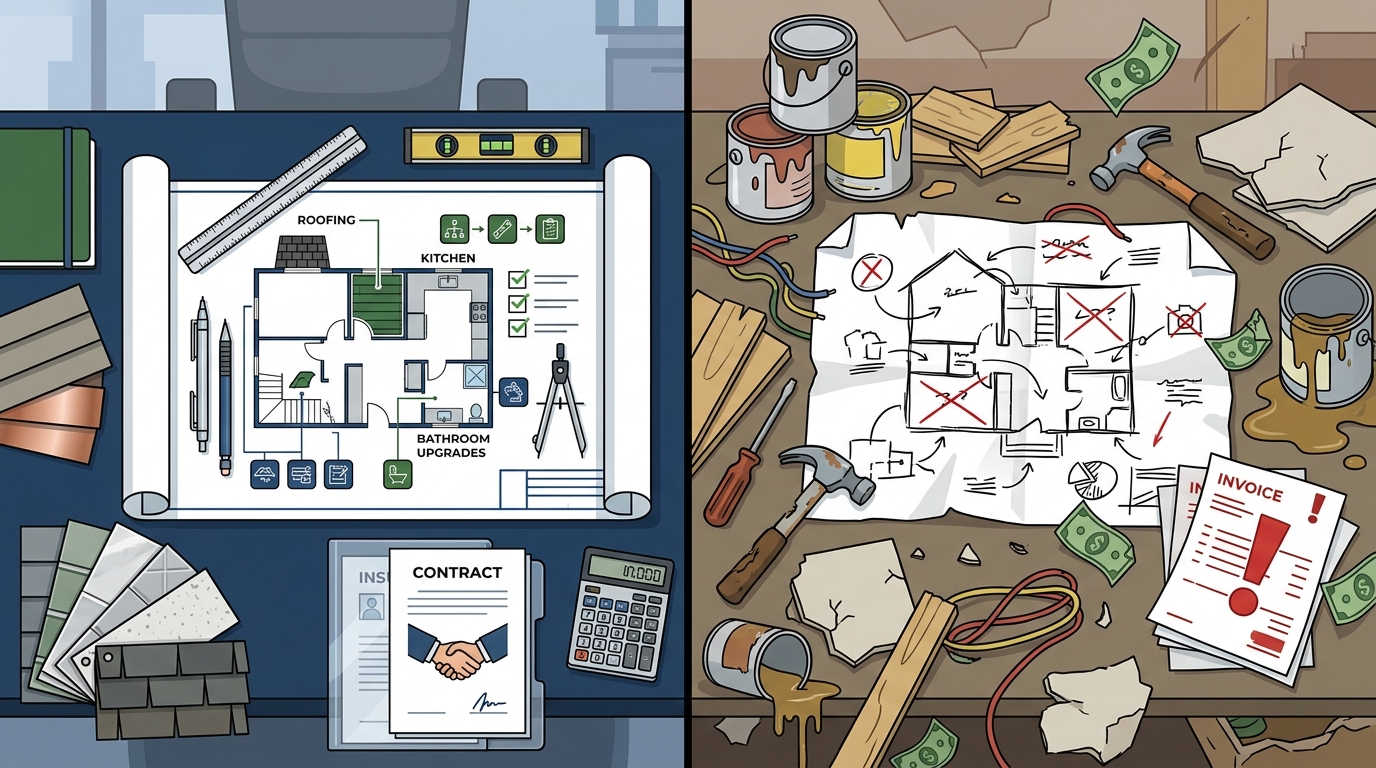 What Separates a Professional Remodeler From a Cheap Contractor?