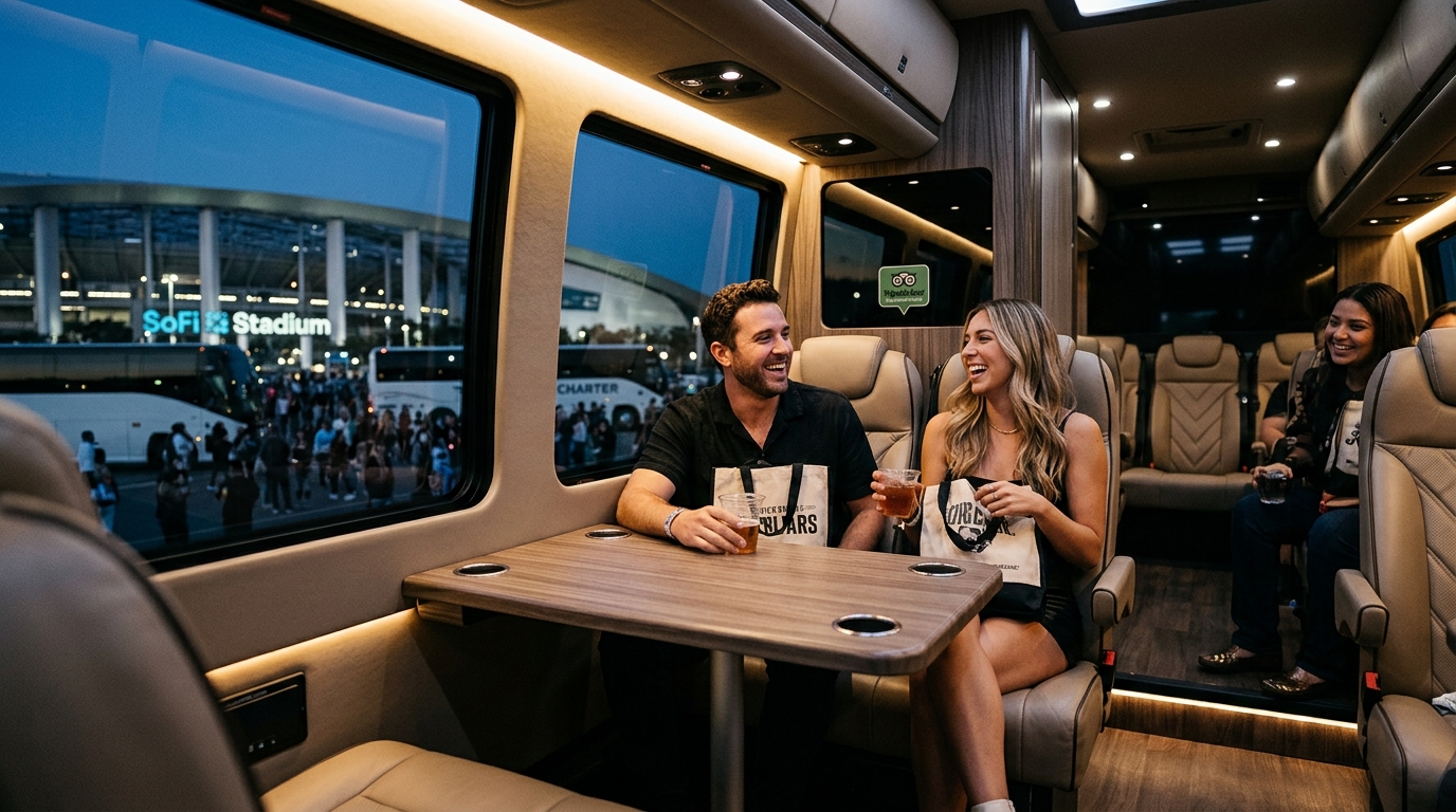 Shuttle Services for Concerts and Events at SoFi Stadium