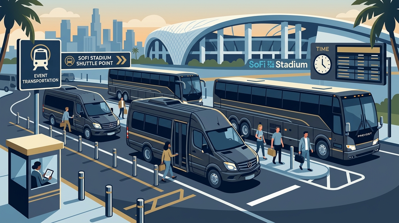 Shuttle Services for Concerts and Events at SoFi Stadium