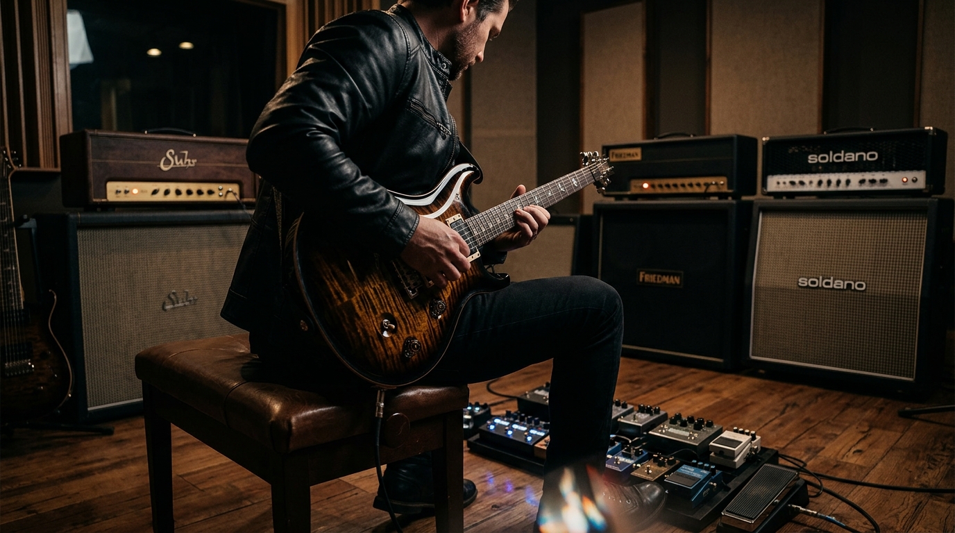 Best Electric Guitars for Hard Rock and Heavy Metal