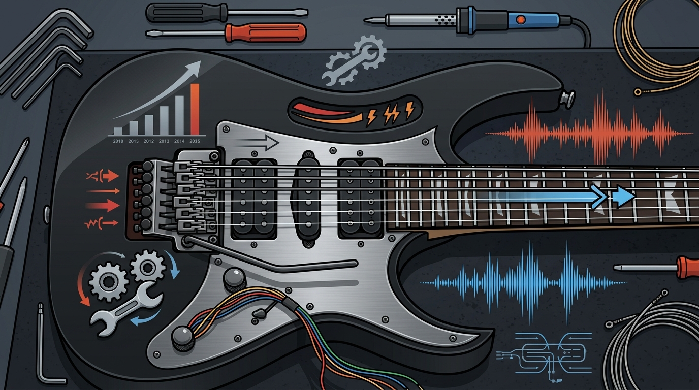 Best Electric Guitars for Hard Rock and Heavy Metal