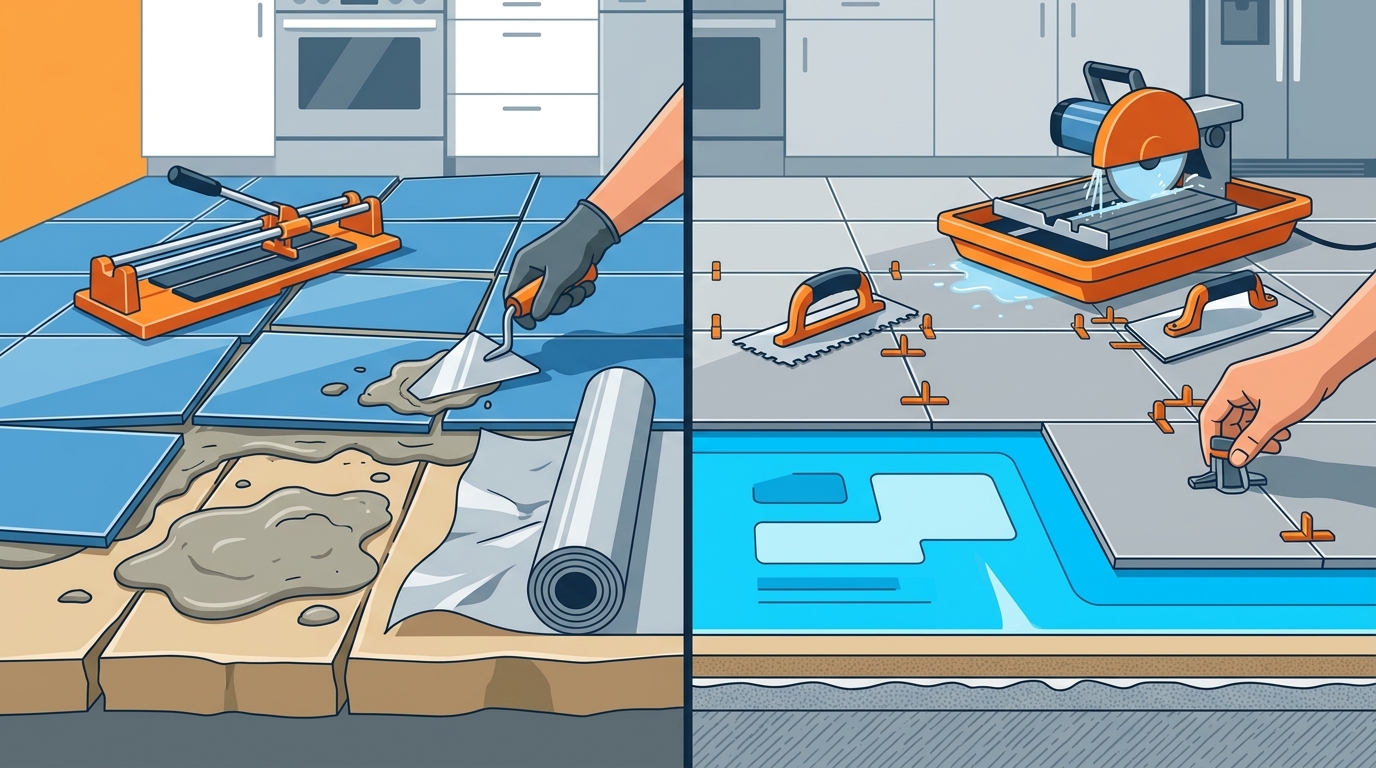 DIY vs Pro Tile Installation in Southern California