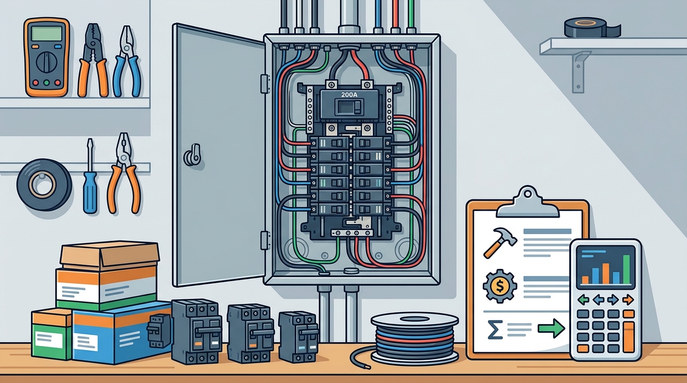 Average Cost to Replace a Residential Breaker Box