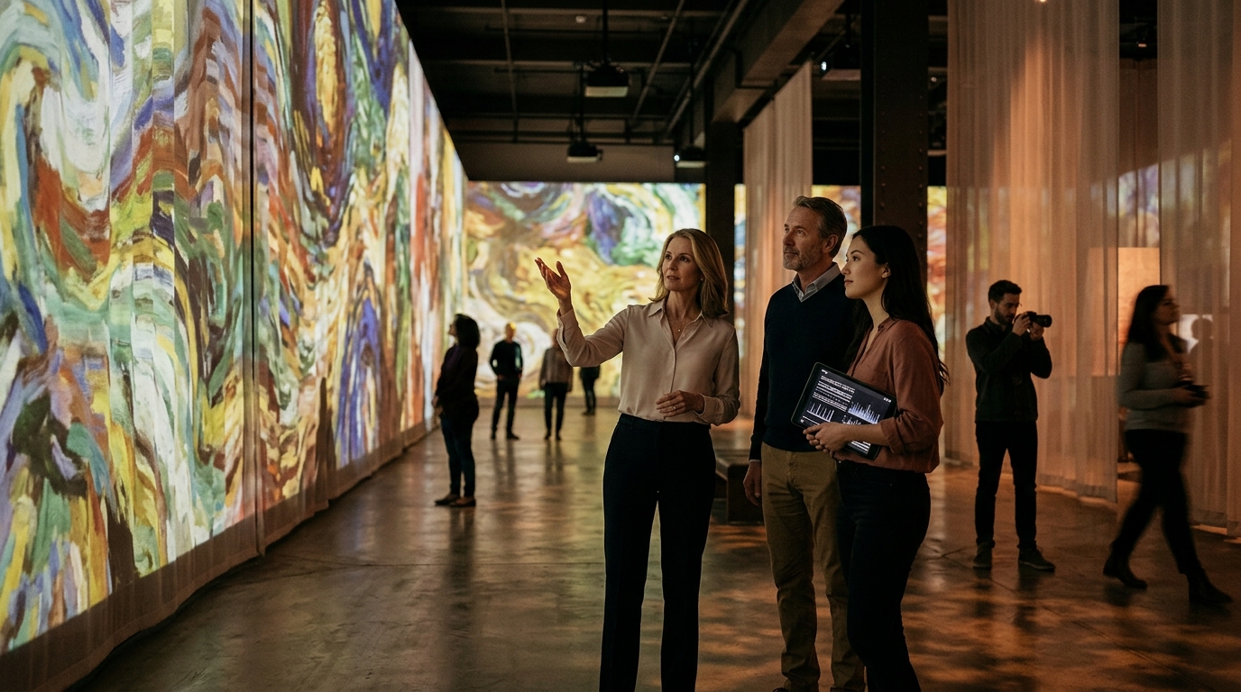 Museum Guide: Booking Touring Immersive Exhibitions