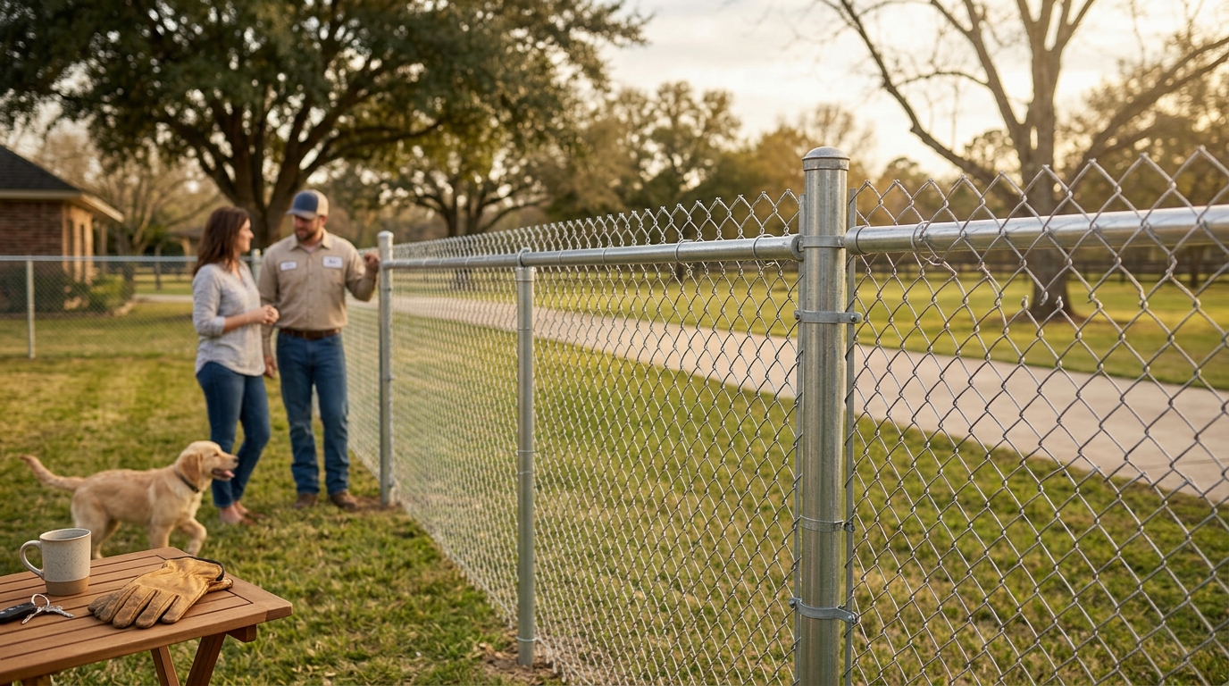 Chain Link Fence Cost in Southeast Texas: 2026 Guide
