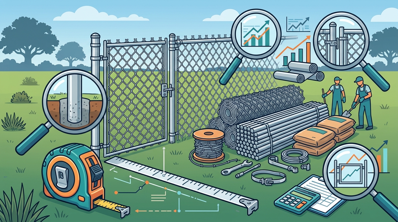 Chain Link Fence Cost in Southeast Texas: 2026 Guide
