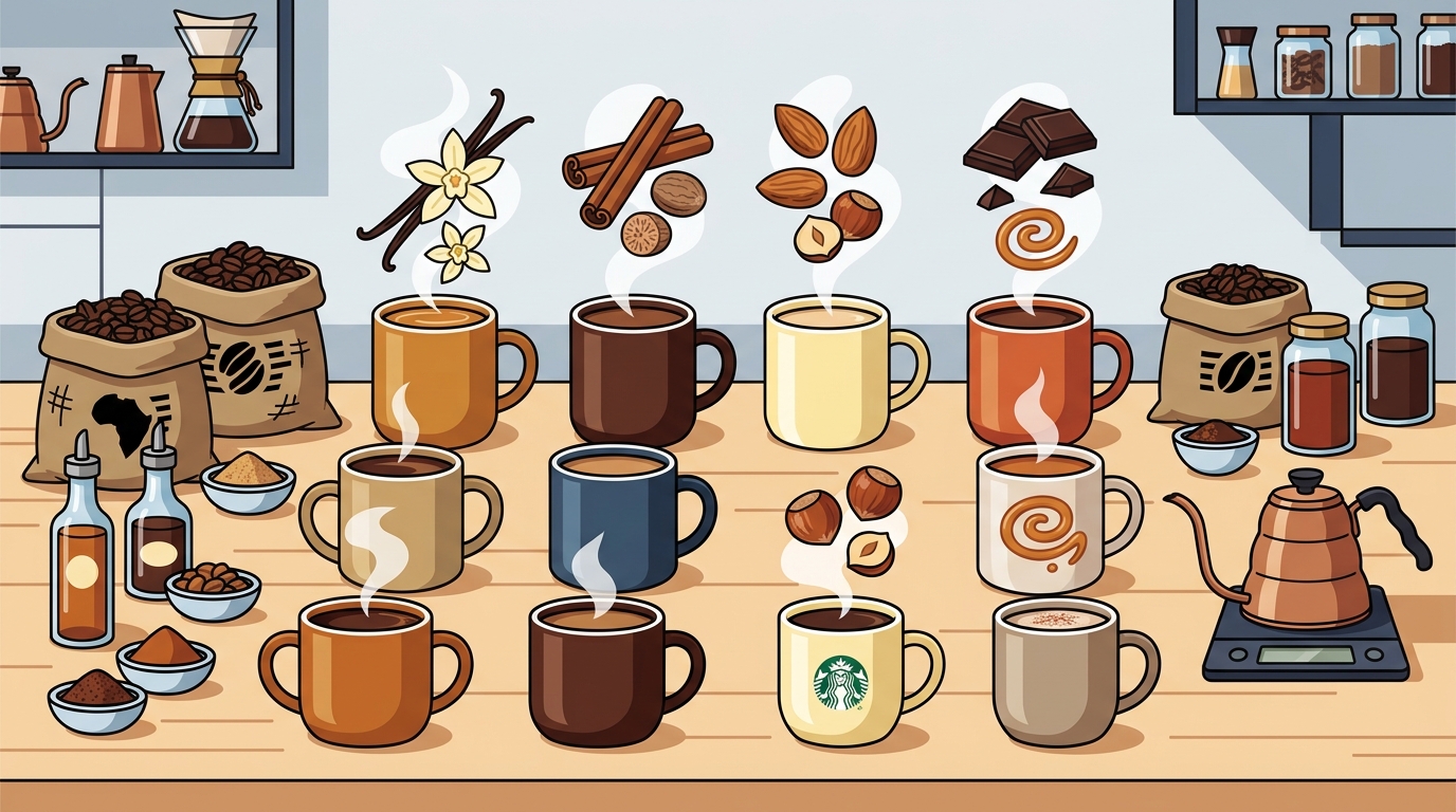 Best Flavored Coffee Options for Every Palate
