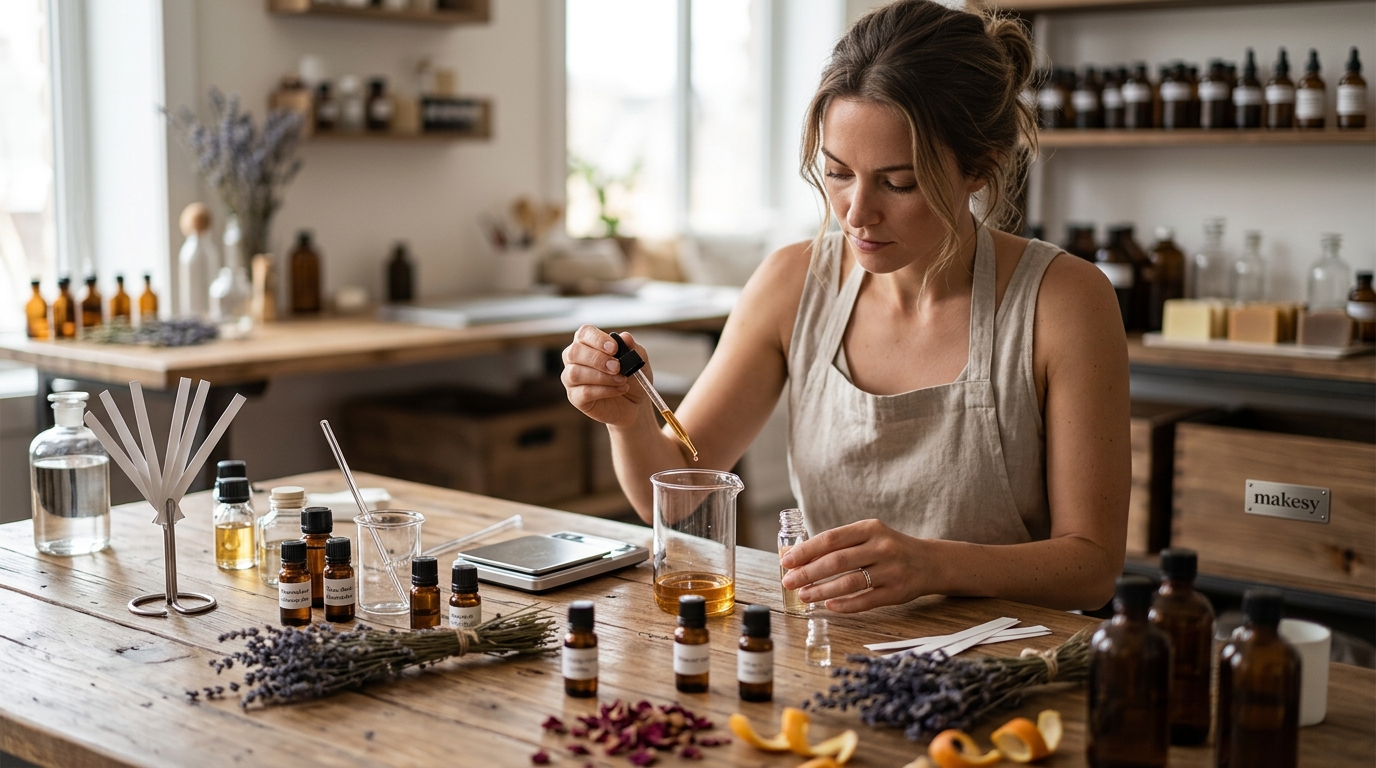How to Create Custom Fragrance Blends for Homemade Products