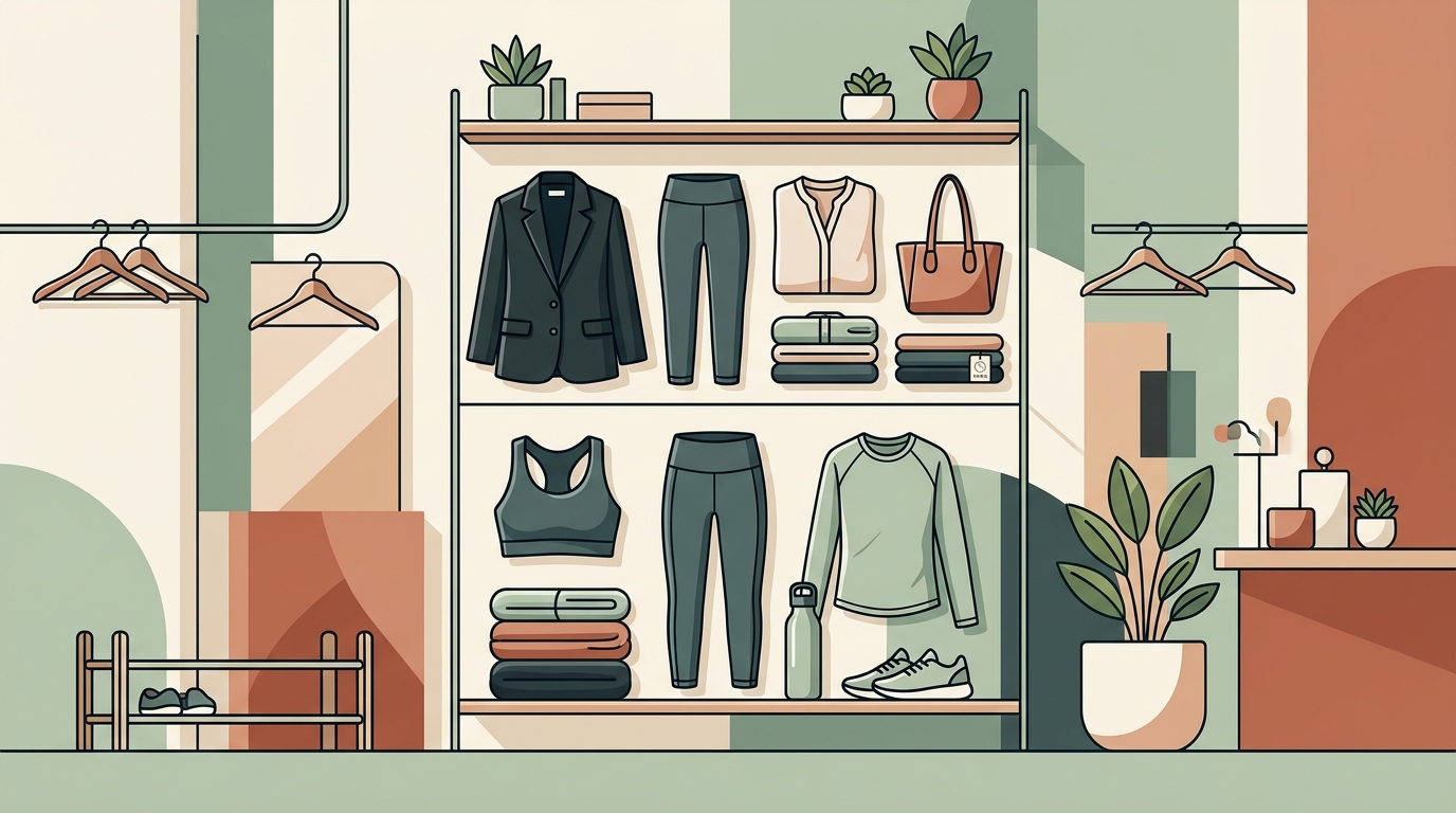Beginner-Friendly Outfits for Work and Gym