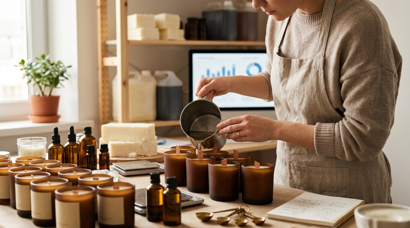 Turn Your Candle Hobby Into a Profitable Business