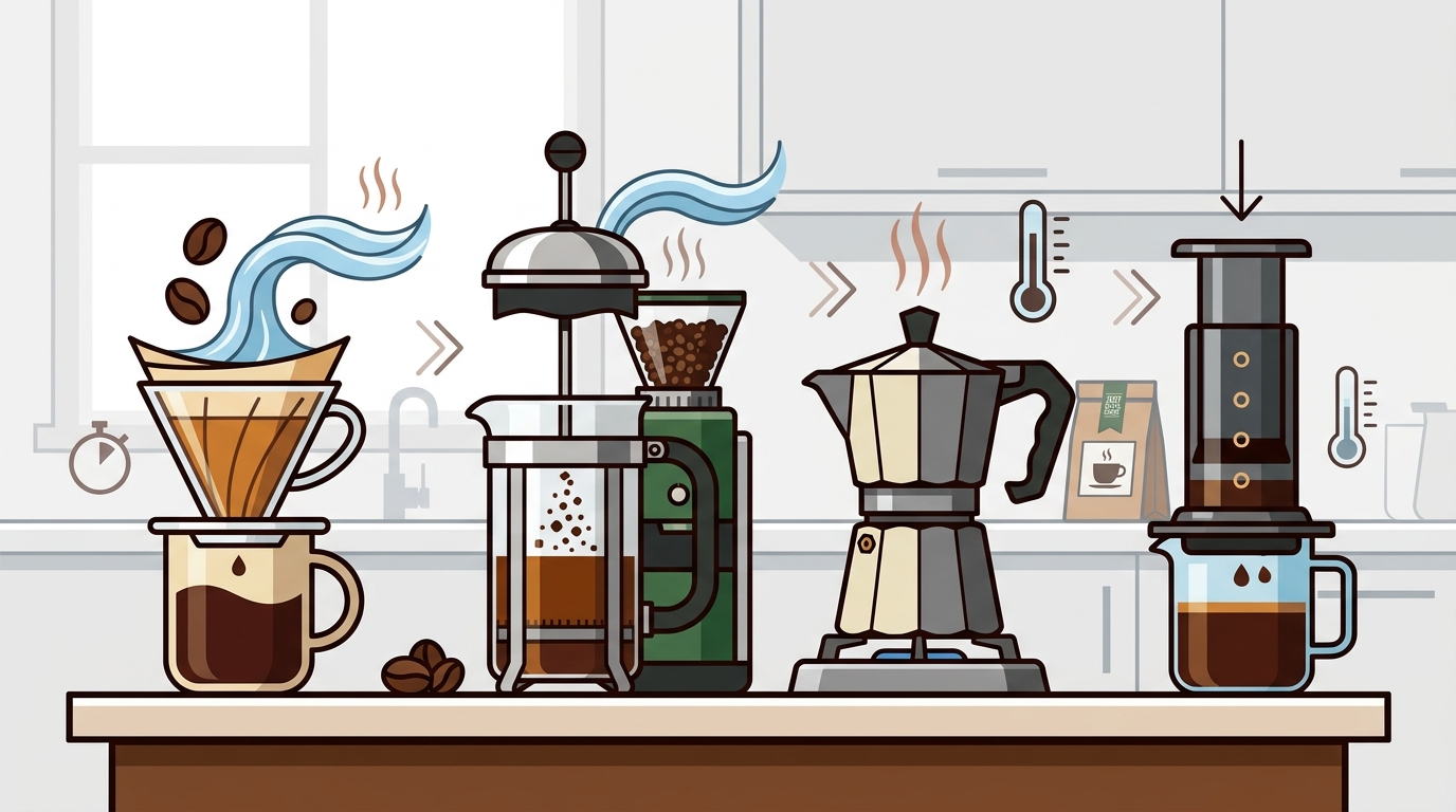 Best At-Home Coffee Brewing Methods Explained
