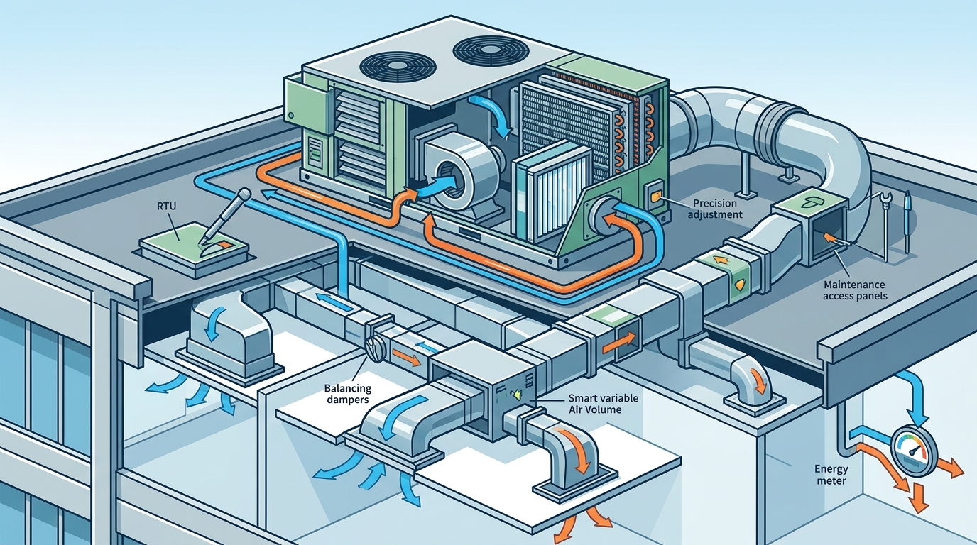 Ensure Efficient Heating and Cooling for Commercial Facilities