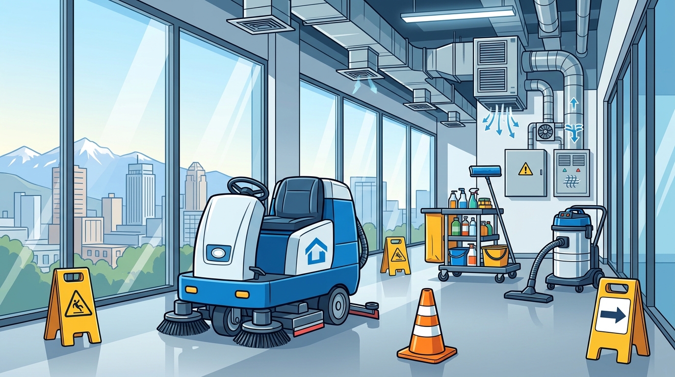 Top Commercial Cleaning Companies in Utah for Large Facilities
