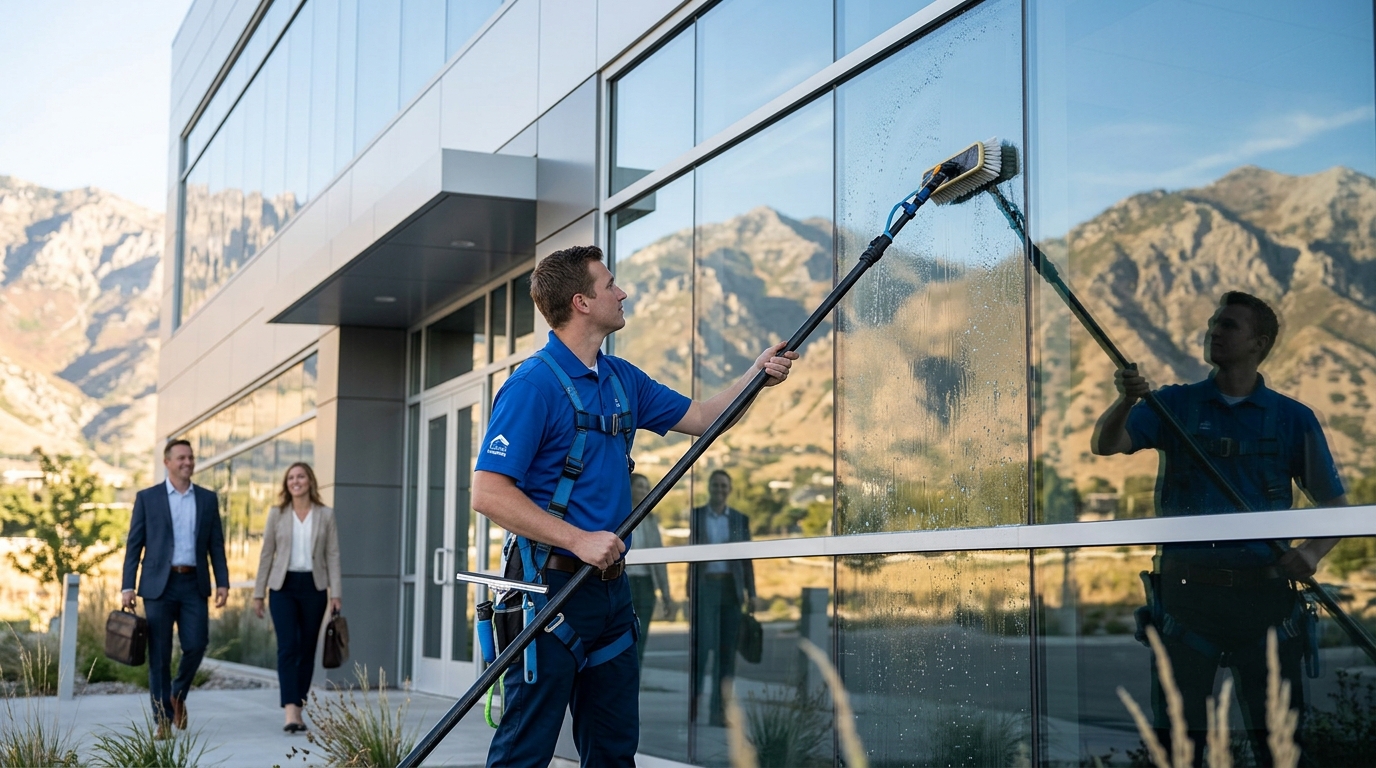 Effective Window Cleaning Methods for Utah Businesses