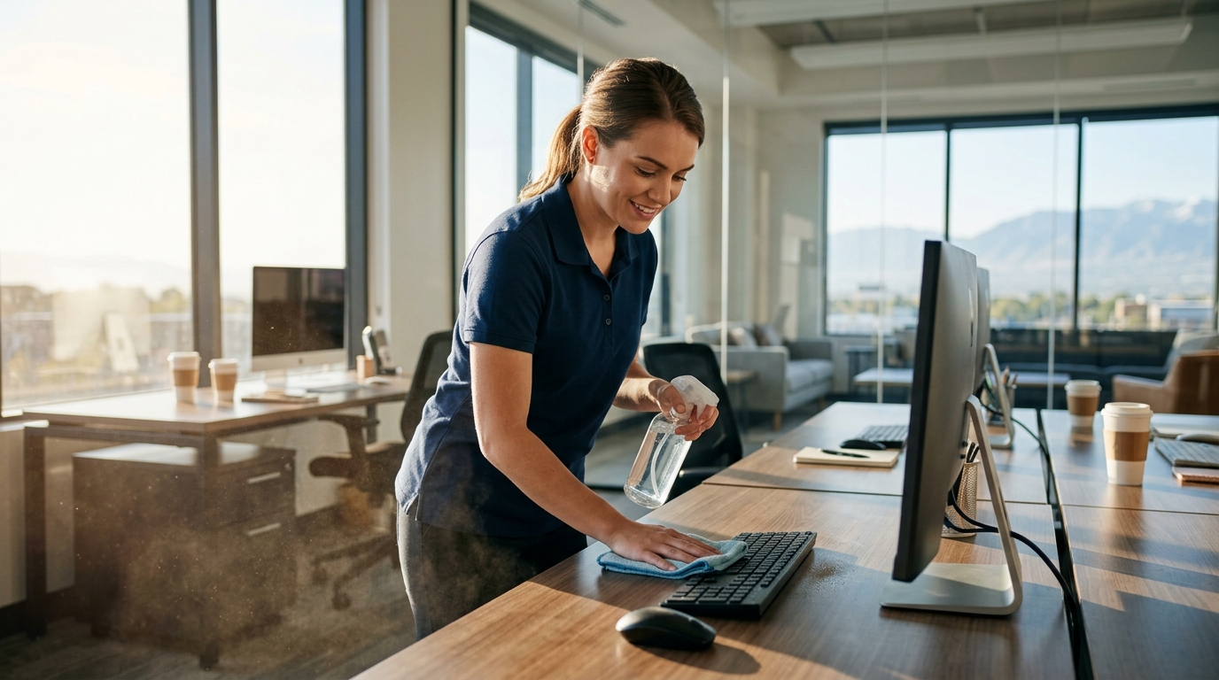 Healthy Utah Office Cleaning: Commercial Services Guide