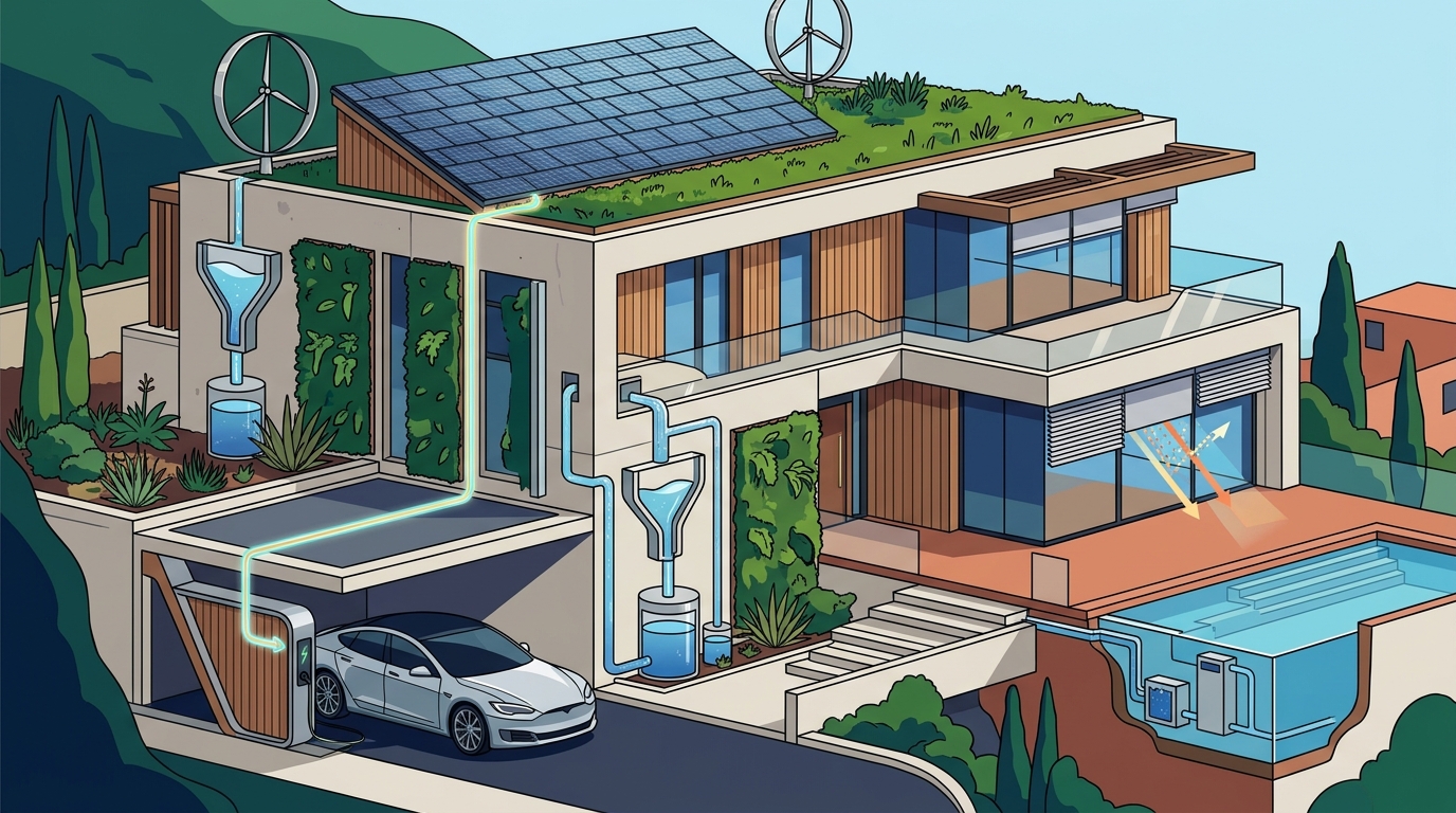 Sustainable Design Features in Luxury Properties