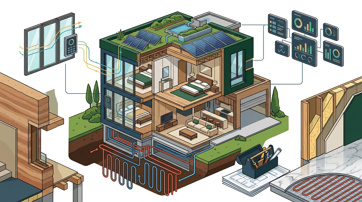 Unique Design Elements in Luxury Sustainable Real Estate