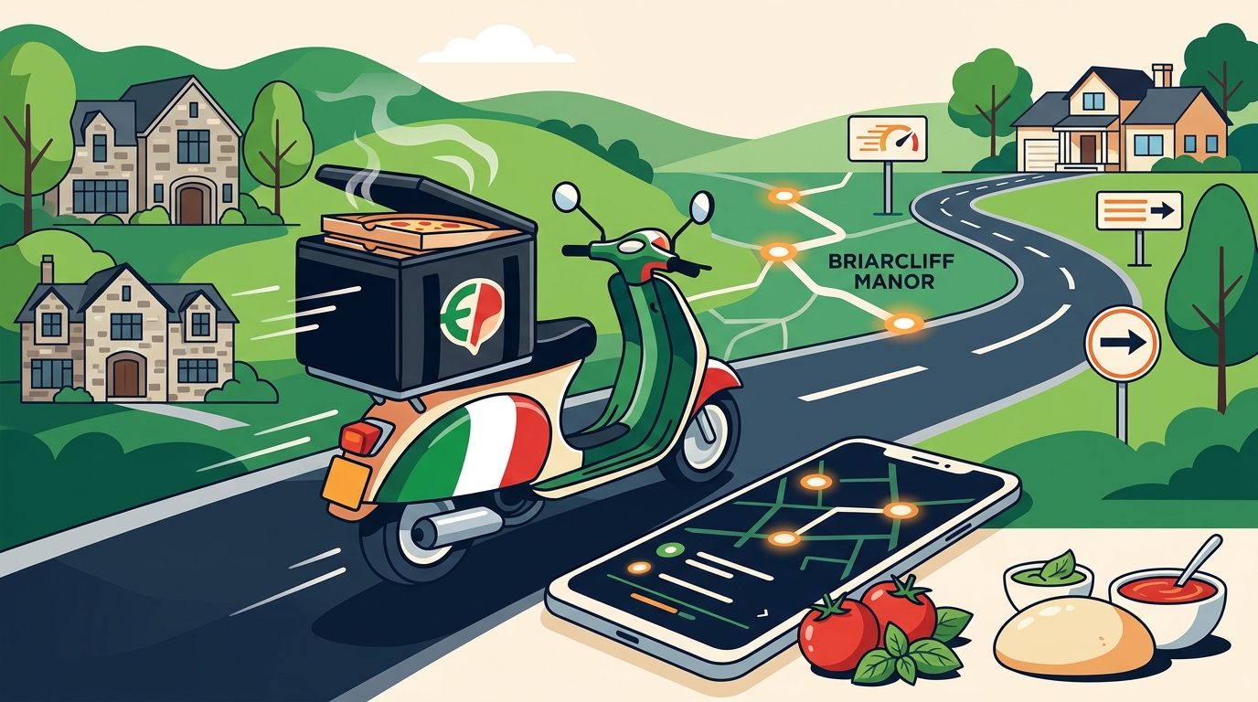 Pizza Places That Deliver in Briarcliff Manor