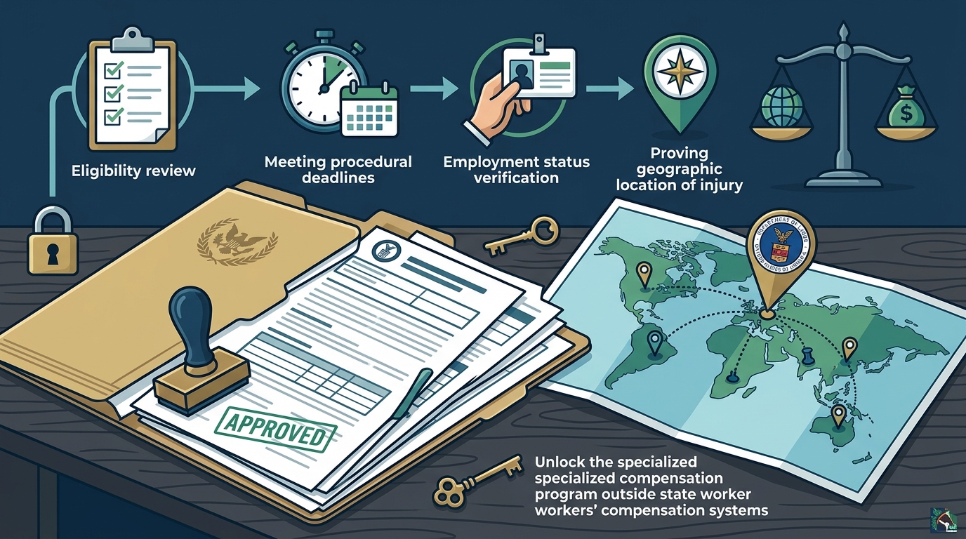 Requirements for Filing a Defense Base Act Claim
