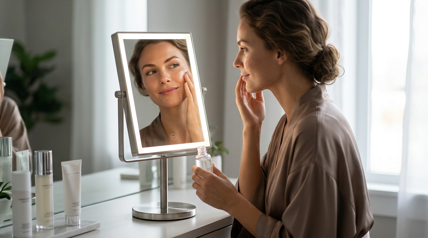 Benefits of LED Lighted Mirrors for Skin Care