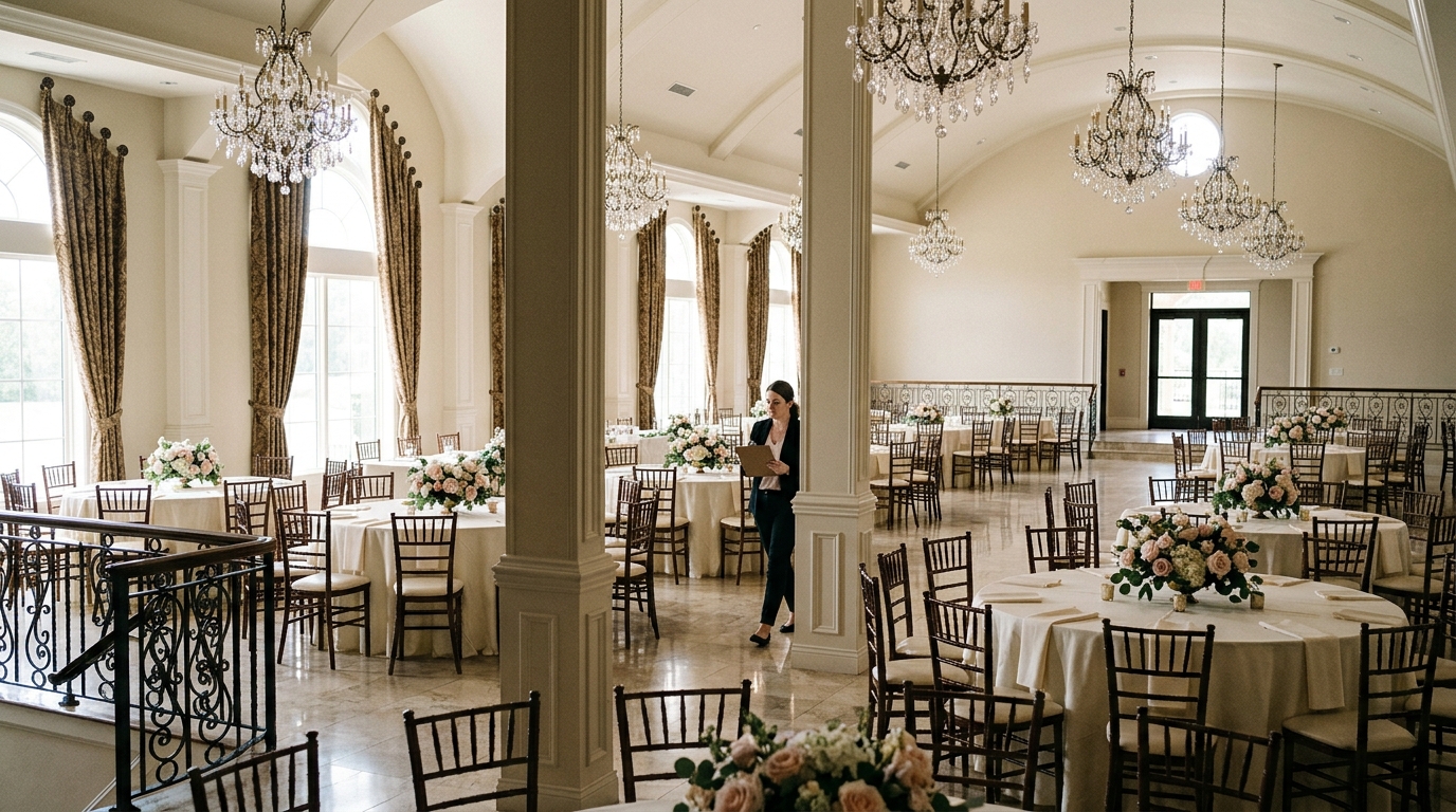 How to Choose a Luxury Wedding Venue by Guest Count